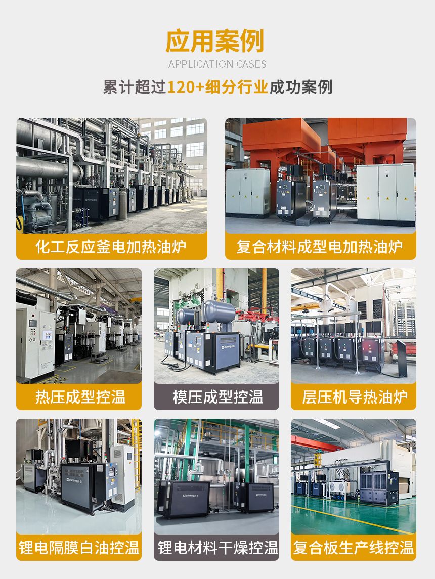 96KW電加熱導熱油爐案例